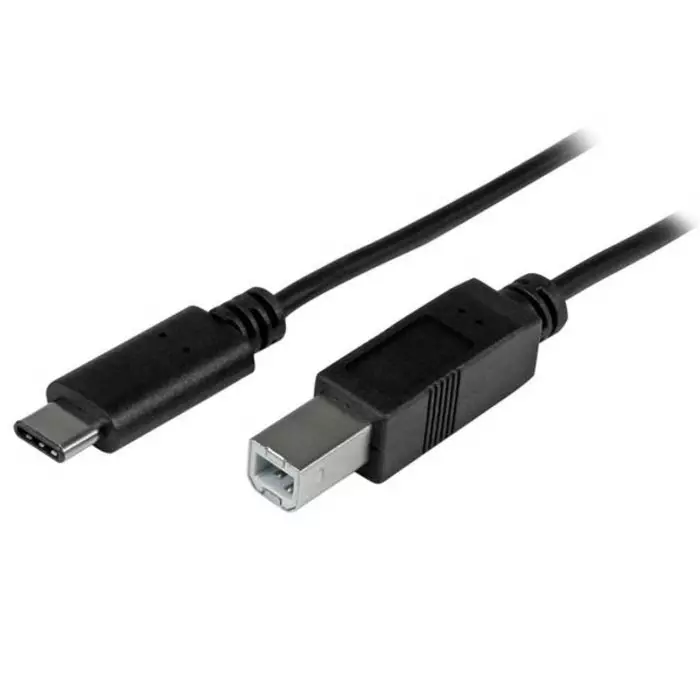 StarTech.com Male USB-C to Male USB B Cable 480 Mbps USB 2.0 1m, USB2CB1M