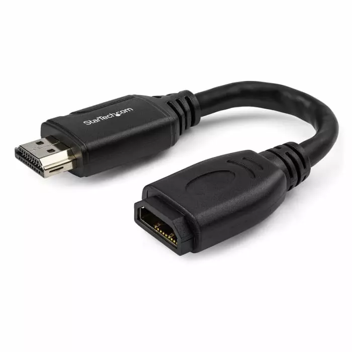 StarTech.com Male HDMI to Male HDMI Cable Premium High Speed 4K @ 60Hz 2 m, RHDMM2MPW