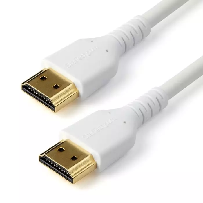 StarTech.com Male HDMI to Male HDMI Cable Premium High Speed 4K @ 60Hz 1 m, RHDMM1MPW