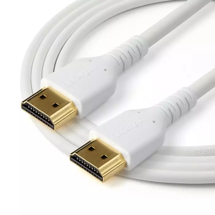 StarTech.com Male HDMI to Male HDMI Cable Premium High Speed 4K @ 60Hz 1 m, RHDMM1MPW