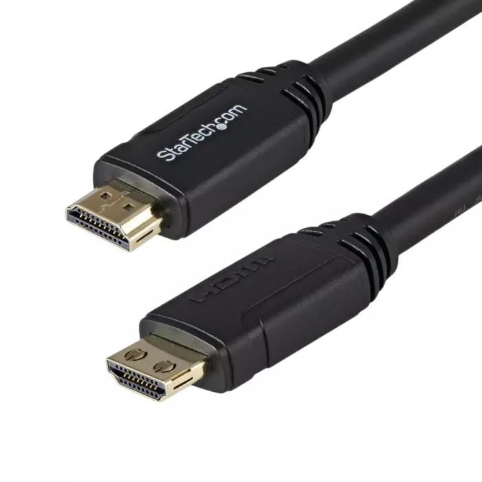 StarTech.com Male HDMI to Male HDMI Cable Premium High Speed 4K @ 60Hz 3 m, HDMM3MLP