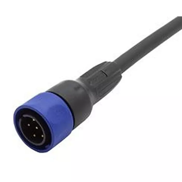 BULGIN LIMITED Circular Cable, 6P Plug-Free End, 6.6Ft, PXP4000/002/06P.