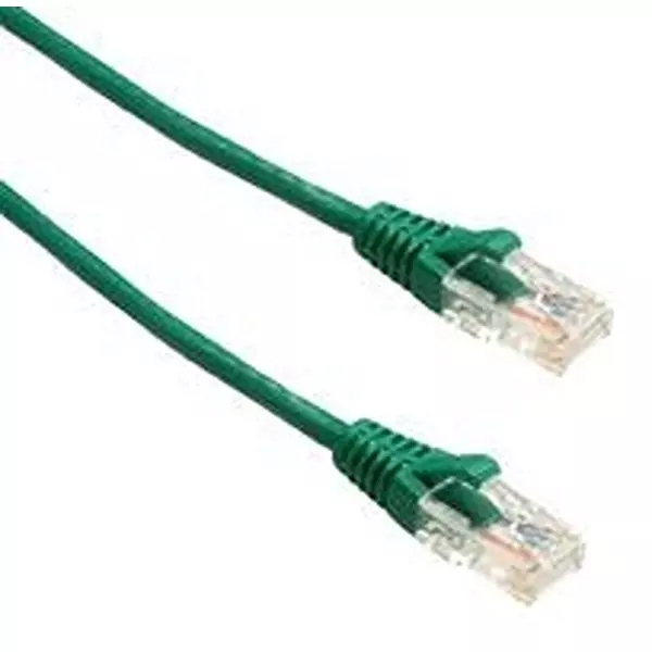 AMPHENOL CABLES ON DEMAND Patch Cable, 8P8C, Rj45 Plug-Plug, 7 , MP-6A28GNSGRN-007