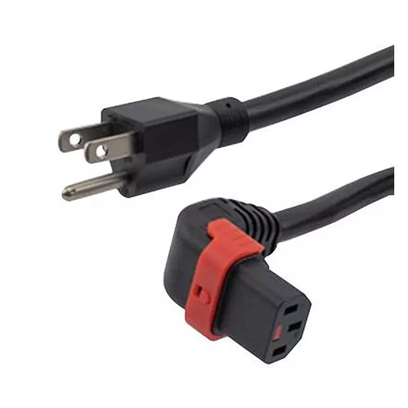 L-COM Power Cord, Ne mA5-15P-R/A Iec C13, 6 , C13LPUN515P-15-6F