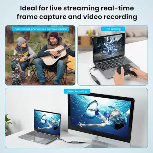 premiumav-4k-hdmi-to-usb-30-type-c-cable-1080-p-windows-black-grey-for-industrial-use-mst-3163