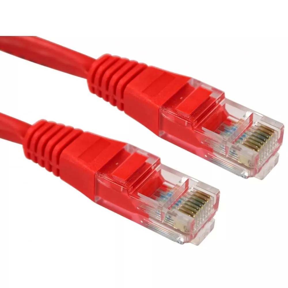 RS PRO Ethernet Cable Polyvinyl Chloride 4 m Length Red, 2863454