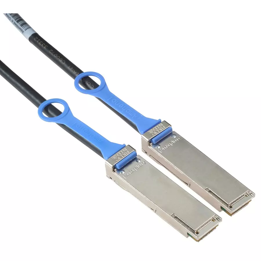 AMPHENOL CABLES ON DEMAND COMPUTER CABLE, QSFP+/QSFP+ PLUG, 1M, SF-QSFPPEXPAS-001