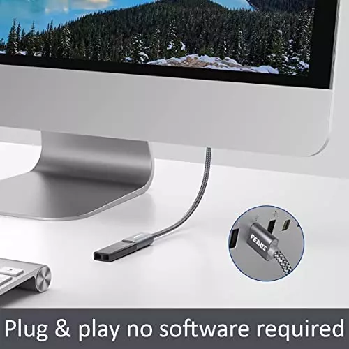 FEDUS 3.0 USB Extension Cable Grey 5 m