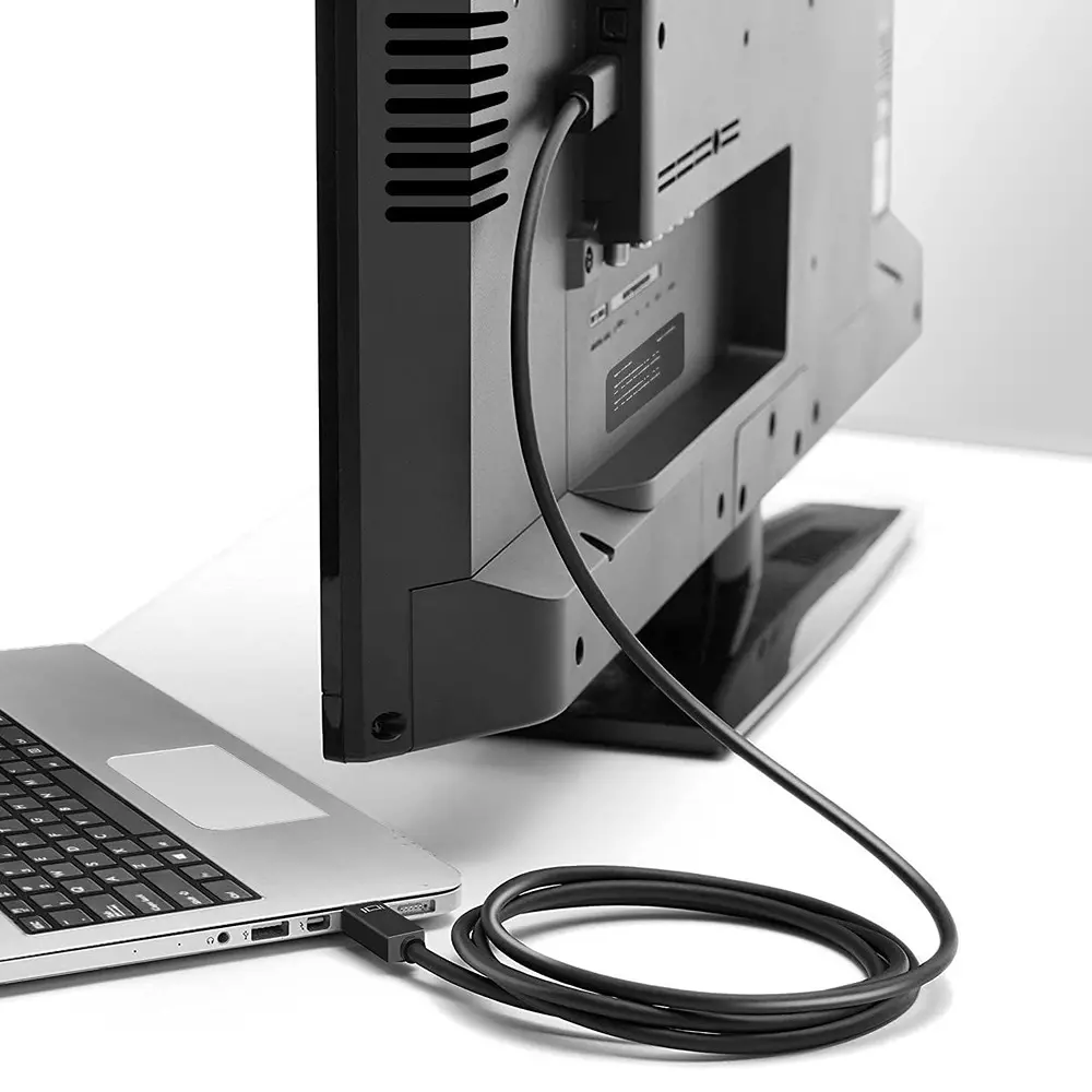 LOTA Mini DisplayPort to HDMI Adapter Cable Black Gold Plated Connector 3 m, ‎MST-1702-LT