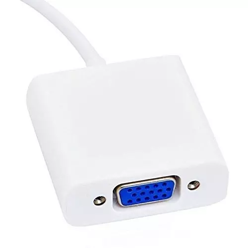 LOTA HDMI Male to VGA Female Video Converter Adapter with Audio Cable, MST-823-white-LT