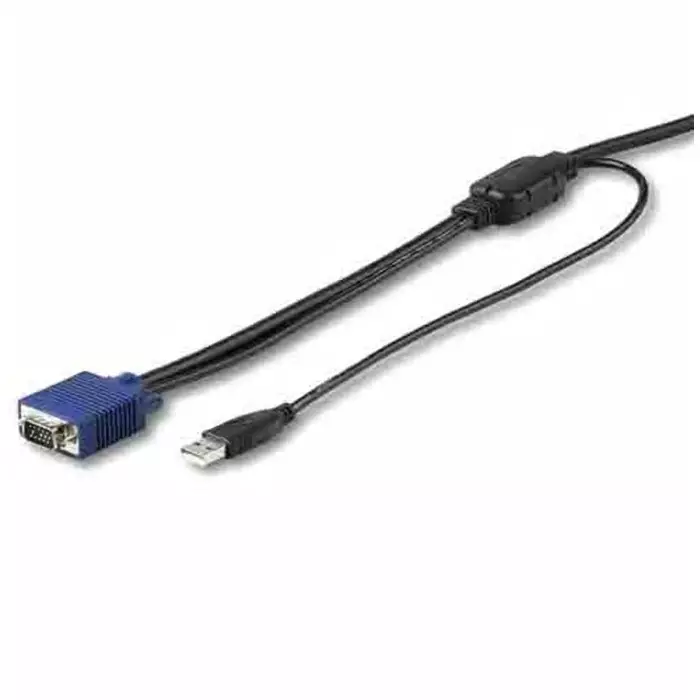 StarTech.com Male VGA to Male USB A VGA KVM Cable 1.8m, RKCONSUV6