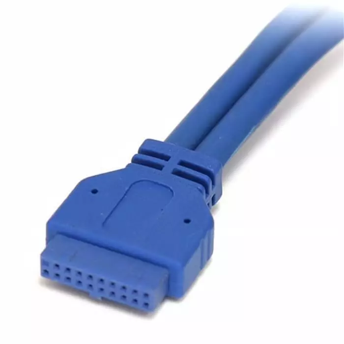 StarTech.com Female 20 Pin IDC to Female USB A Cable 5 Gbps USB 3.0 500mm, USB3SPNLAFHD