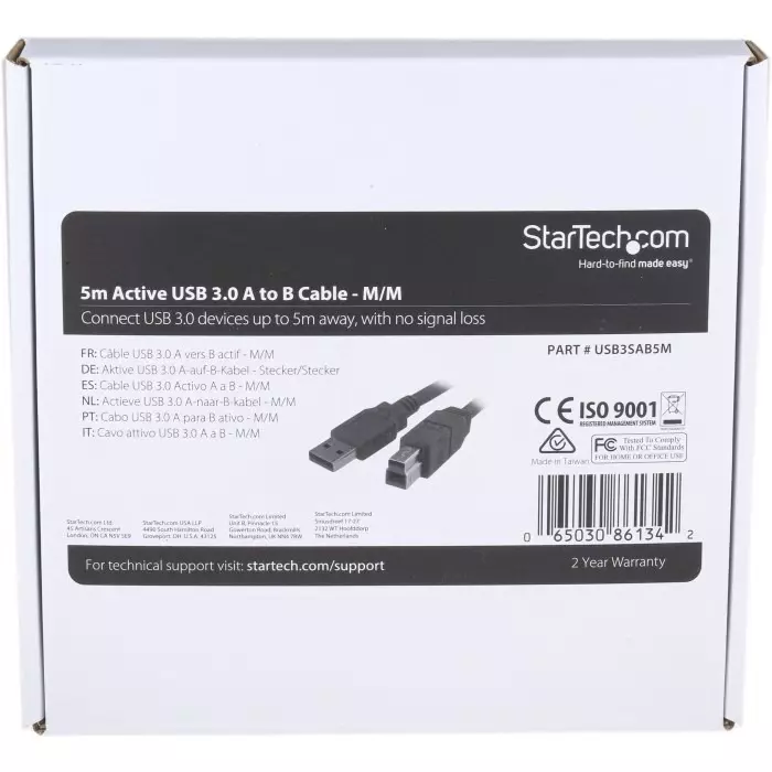 usb3sab5m-startechcom-startechcom-usb-30-male-usb-a-to-male-usb-b-5gbps-5m-186-3247-rs