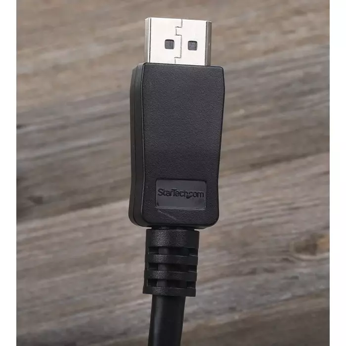 StarTech.com Male DisplayPort to Female DisplayPort Cable PVC 4K @ 60 Hz 1m, DPPNLFM3PW