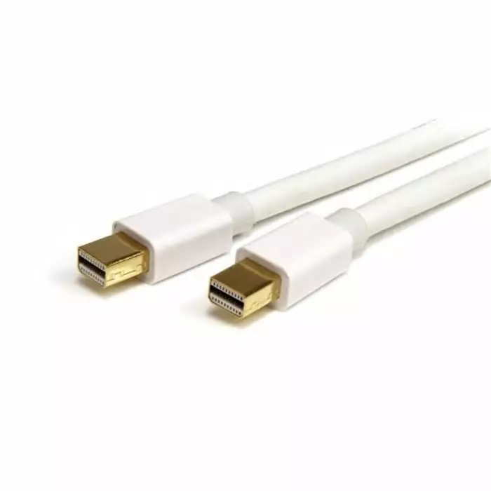 StarTech.com Male Mini DisplayPort to Male Mini DisplayPort Cable PVC 4K @ 60 Hz 2m, MDPMM2MW