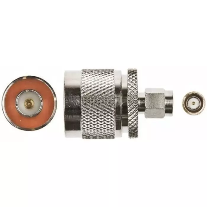 Telegartner Straight RF Adapter N Plug to SMA Plug, J01027B0019