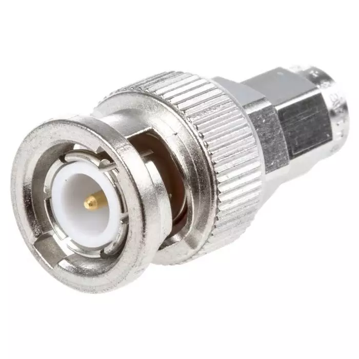 Telegartner Straight RF Adapter BNC Plug to SMA Plug 4 GHz, J01008A0018