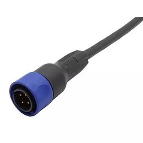 BULGIN LIMITED Circular Cable, 4P Plug-Free End, 6.6Ft, PXP4000/002/04P.