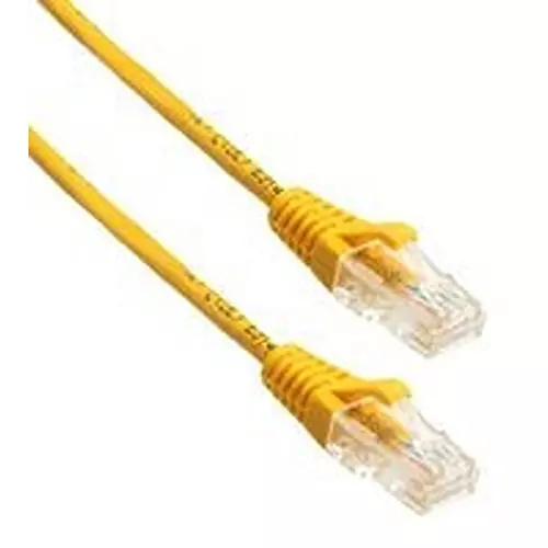 AMPHENOL CABLES ON DEMAND Patch Cable, 8P8C, Rj45 Plug-Plug, 7 , MP-6A28GNSYLW-007