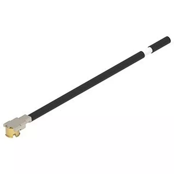 TE CONNECTIVITY Rf Cbl, R/A Ipex Mhfi Plug-Free End/3.9", 2502032-1.