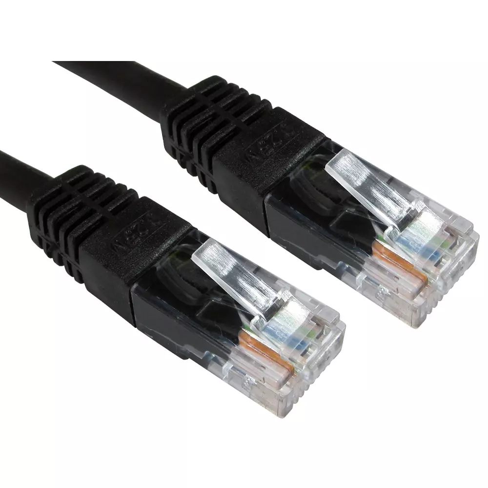 RS PRO Ethernet Cable Polyvinyl Chloride 30 m Length Black, 2646576