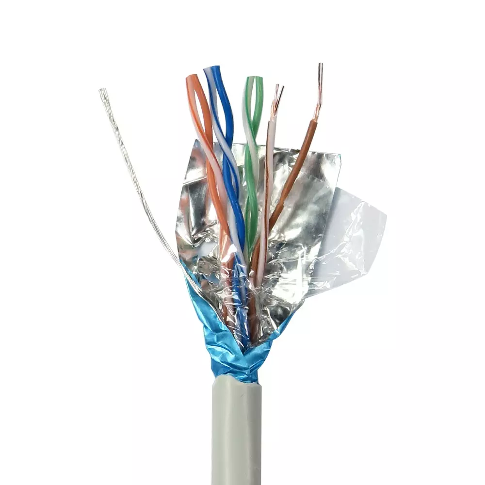 RS PRO Ethernet Cable Polyvinyl Chloride 305 m Length Grey, 199193