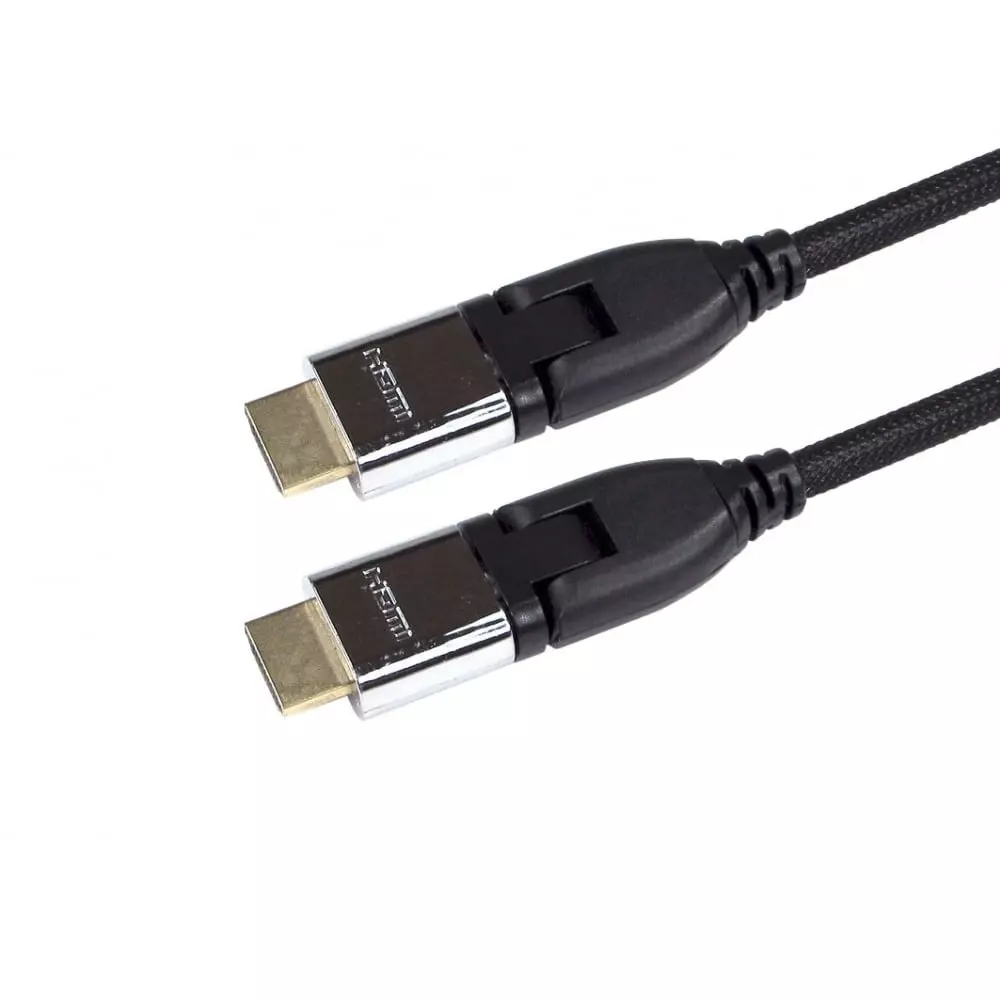 RS PRO HDMI Cable Polyvinyl Chloride HDMI Male 5 m Length, 2862953