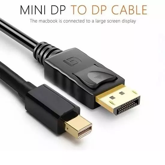 Mak World Mini Display Port Cable 3 m Black