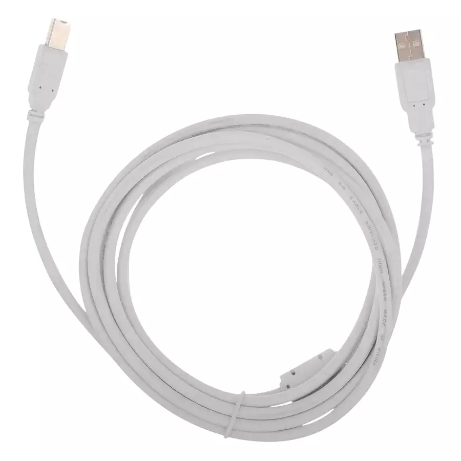 LOTA USB Printer Cable A Male to B Male High Speed PVC White 1.5 m, ‎MST-801-LT