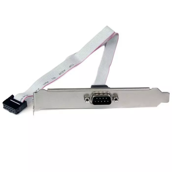 StarTech.com Female 10 Pin IDC to Male 9 Pin D-sub Serial Cable 400mm, PLATE9M16