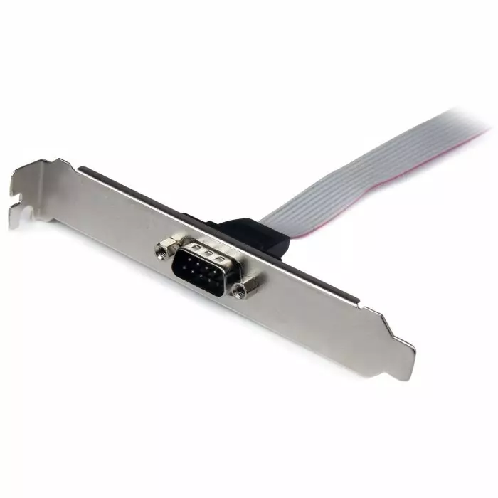 StarTech.com Female 10 Pin IDC to Male 9 Pin D-sub Serial Cable 400mm, PLATE9M16