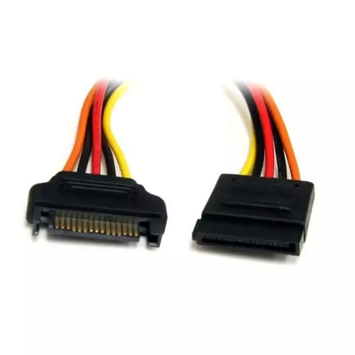 StarTech.com Male SATA Power to Female SATA Power Cable 30.48 cm (12 inch), SATAPOWEXT12