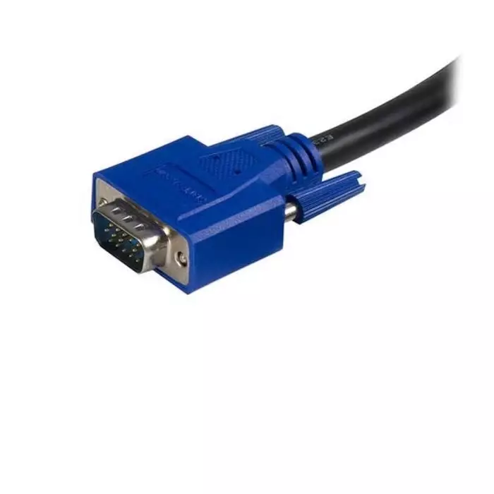 StarTech.com Male USB A & VGA to Female Male USB B & VGA KVM Cable 1.8m, SVUSB2N1_6