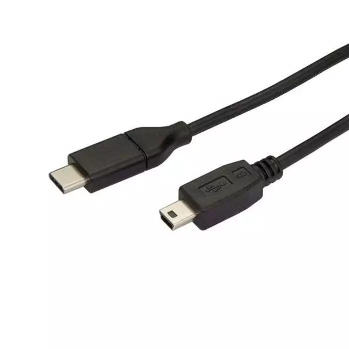 StarTech.com Male USB C to Male Mini USB B Cable 480 Mbps USB 2.0 2m, USB2CMB2M