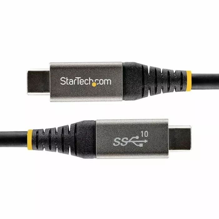 StarTech.com Male USB-C to Male USB-C Cable 10 Gbps USB 3.1 1m, USB31CCV1M