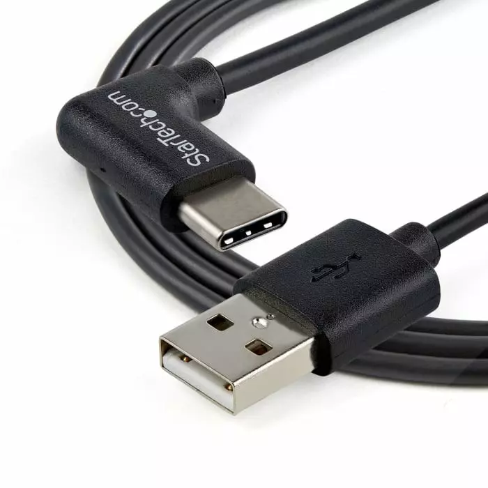 StarTech.com Male USB A to Male USB C Cable 480 Mbps USB 2.0 1m, USB2AC1MR