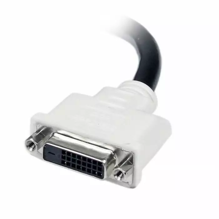 StarTech.com Male DVI-D Dual Link to Female DVI-D Dual Link Cable 152.4mm Black Sheath, DVIDEXTAA6IN