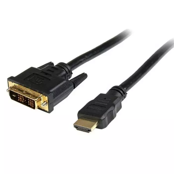 StarTech.com Male HDMI to Male DVI-D Single Link Cable High Speed 3m, HDDVIMM3M