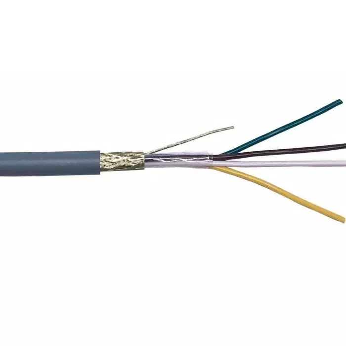 RS PRO Data Cable 4 Cores 0.14 mm² Screened 26 AWG 100 m Screened Shield
