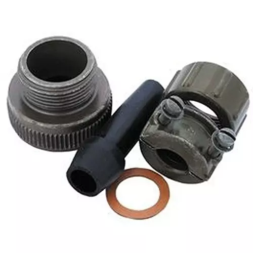 AMPHENOL INDUSTRIAL Circular Cable Clamp, Size 18 Zinc Alloy, 97-67-18-10.