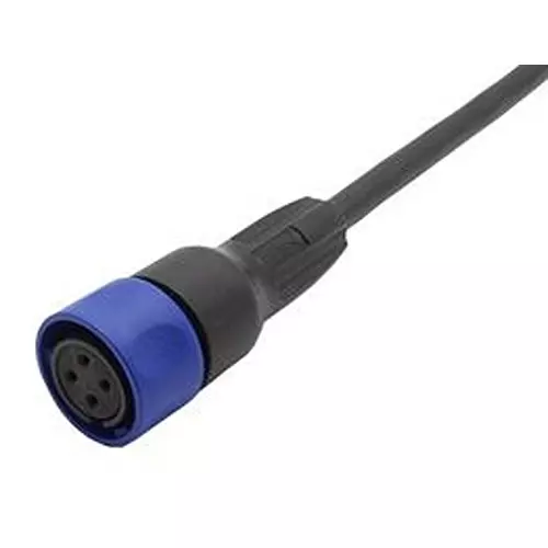 BULGIN LIMITED Circular Cable, 6P Rcpt-Free End, 3.3Ft, PXP4000/001/06S.