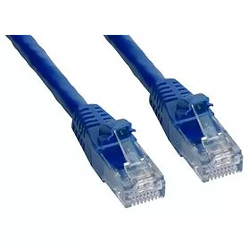 AMPHENOL CABLES ON DEMAND Patch Cable, Rj45 Plug, 3 , Blue, MP-64RJ45UNNB-003