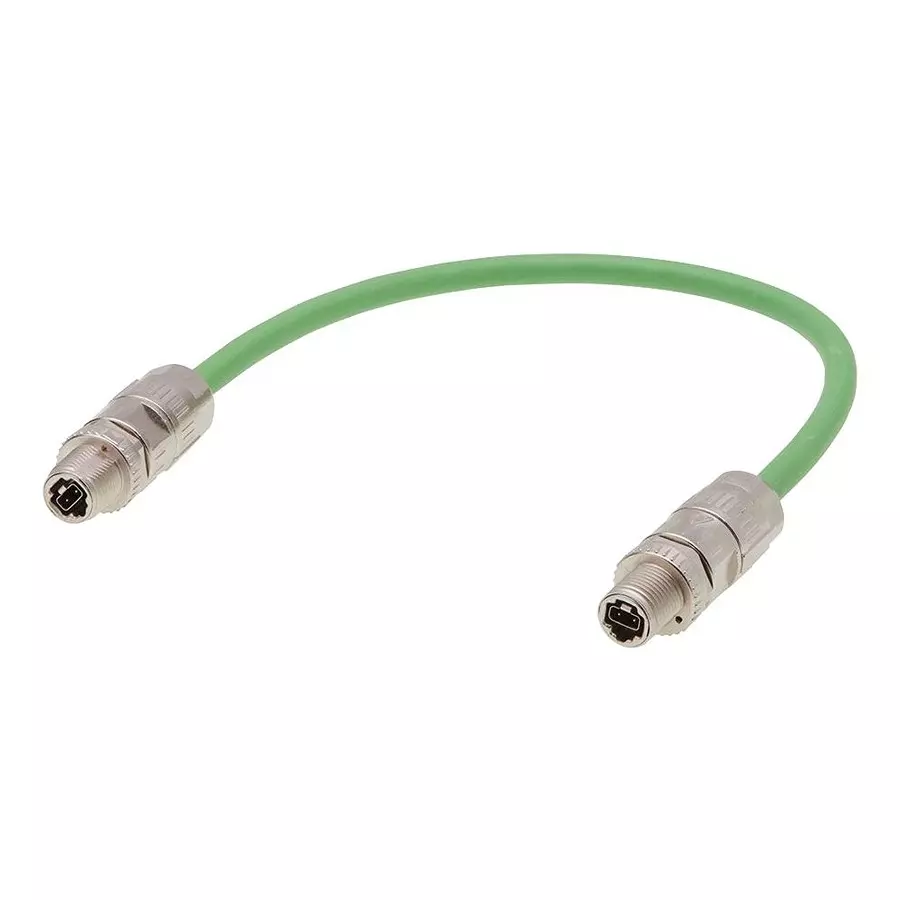 MOLEX Enet Cable, M12 Spe Plug-Plug, Stp, 5M, 2209570120