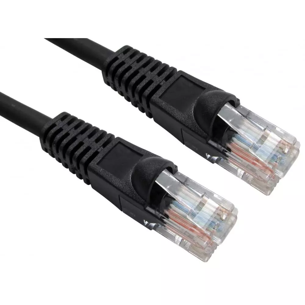 RS PRO Ethernet Cable Low Smoke Zero Halogen 20 m Length Black, 2863066