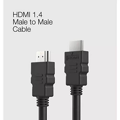 FEDUS HDMI Cable Male to Male Black 1.5 m Gold Plated
