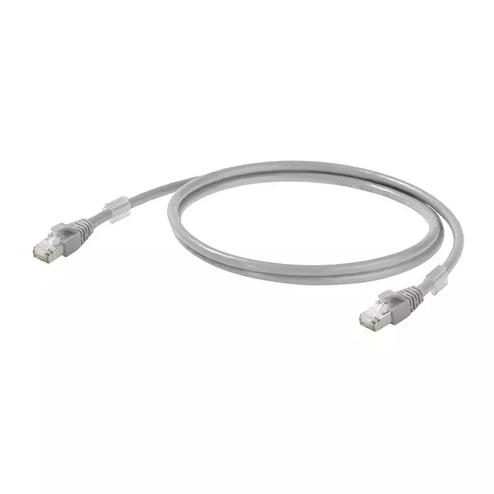 WEIDMULLER Ethernet Cables PATCH CORD, RJ45 PLUG-PLUG, 16.4FT, GRY, 1165940050