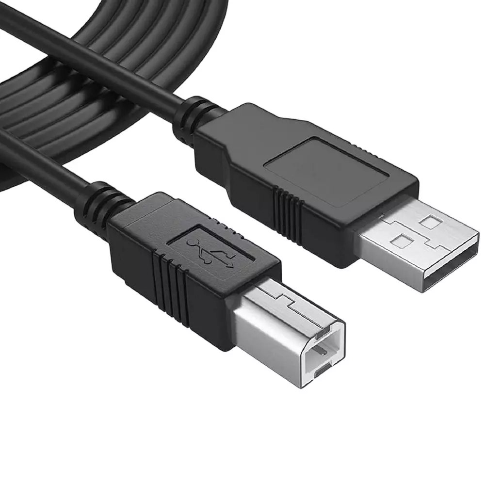 LOTA USB Printer Cable A Male to B Male High Speed Heavy Shielded PVC Black 3 m, ‎MST-778-LT