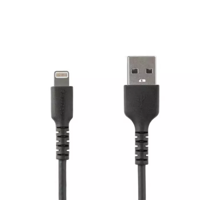 StarTech.com Male USB A to Male Lightning Cable 480 Mbps USB 2.0 2 m, RUSBLTMM2MB