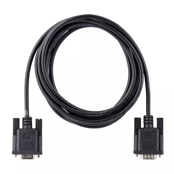 StarTech.com Female 9 Pin D-sub to Male 9 Pin D-sub Serial Cable 3m PVC, 9FMNM-3M-RS232-CABLE