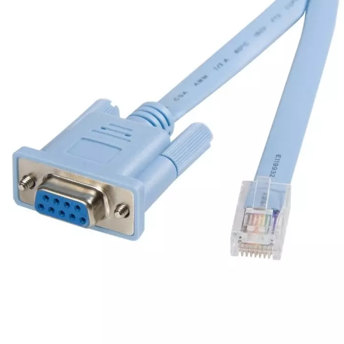 StarTech.com Male RJ45 to Female 9 Pin D-sub Serial Cable 1.9m PVC, DB9CONCABL6
